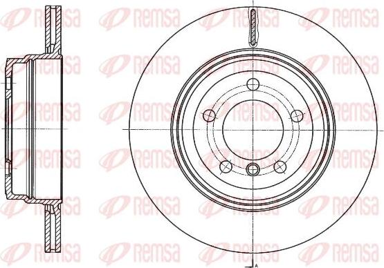 Brembo 09.B268.11 - Bremžu diski autodraugiem.lv