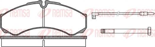 Kawe 0651 02 - Bremžu uzliku kompl., Disku bremzes autodraugiem.lv