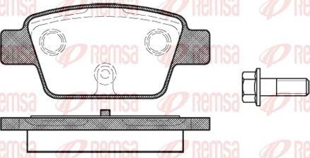 TOMEX brakes 12-51 - Bremžu uzliku kompl., Disku bremzes autodraugiem.lv