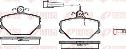 Kawe 0264 02 - Bremžu uzliku kompl., Disku bremzes autodraugiem.lv