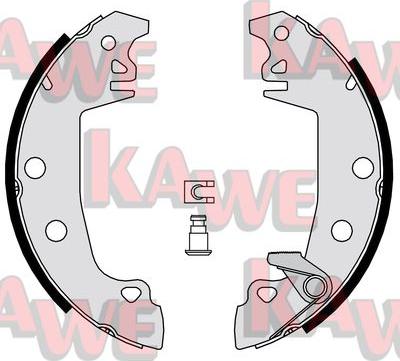 Kawe 07520 - Bremžu loku komplekts autodraugiem.lv