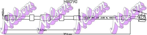 Kawe H8090 - Bremžu šļūtene autodraugiem.lv