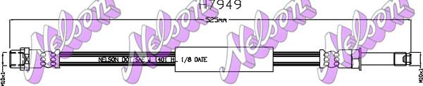 Kawe H7949 - Bremžu šļūtene autodraugiem.lv