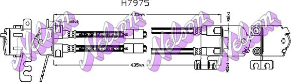 Kawe H7975 - Bremžu šļūtene autodraugiem.lv