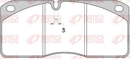 Kawe JCA278.21 - Bremžu uzliku kompl., Disku bremzes autodraugiem.lv