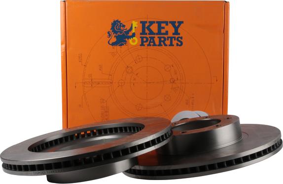 Key Parts KBD4502 - Bremžu diski autodraugiem.lv