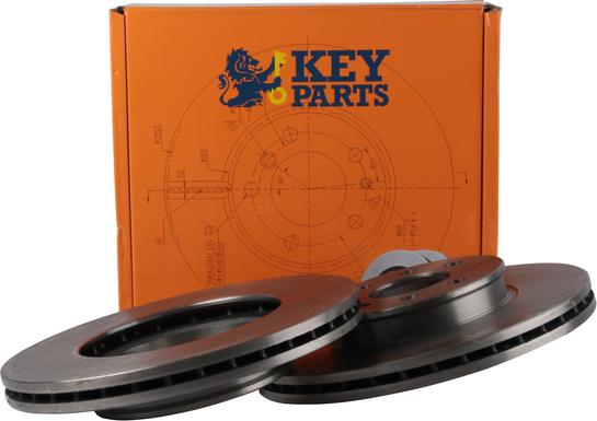 Key Parts KBD4579 - Bremžu diski autodraugiem.lv