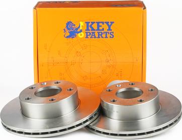 Key Parts KBD4687 - Bremžu diski autodraugiem.lv