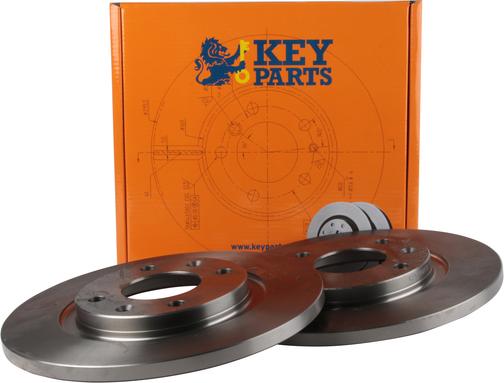 Key Parts KBD4078 - Bremžu diski autodraugiem.lv