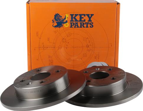 Key Parts KBD4113 - Bremžu diski autodraugiem.lv