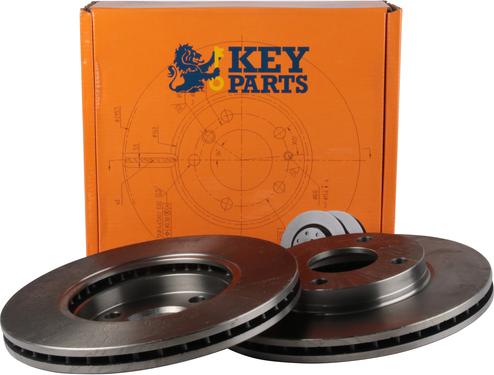 Key Parts KBD4120 - Bremžu diski autodraugiem.lv