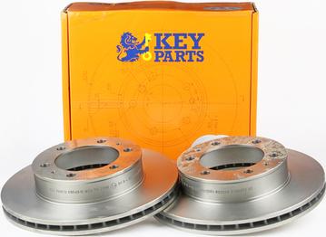 Key Parts KBD4815 - Bremžu diski autodraugiem.lv