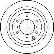 Key Parts KBD4755 - Bremžu diski autodraugiem.lv