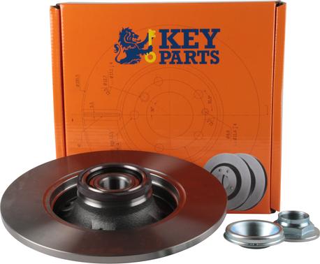 Key Parts KBD5808S - Bremžu diski autodraugiem.lv