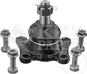 Key Parts KBJ5327 - Balst / Virzošais šarnīrs autodraugiem.lv