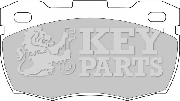 Key Parts KBP1571 - Bremžu uzliku kompl., Disku bremzes autodraugiem.lv