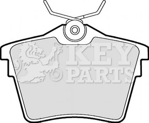 Key Parts KBP1899 - Bremžu uzliku kompl., Disku bremzes autodraugiem.lv