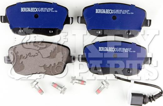 Key Parts KBP1855 - Bremžu uzliku kompl., Disku bremzes autodraugiem.lv