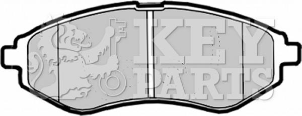 Key Parts KBP1879 - Bremžu uzliku kompl., Disku bremzes autodraugiem.lv