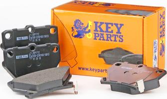 Key Parts KBP1712 - Bremžu uzliku kompl., Disku bremzes autodraugiem.lv