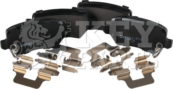 Key Parts KBP1777 - Bremžu uzliku kompl., Disku bremzes autodraugiem.lv