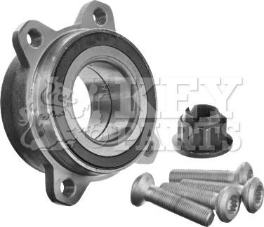 Key Parts KWB1263 - Riteņa rumbas gultņa komplekts autodraugiem.lv