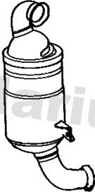 Klarius 390426 - Nosēdumu / Daļiņu filtrs, Izplūdes gāzu sistēma autodraugiem.lv
