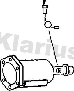 Klarius 390152 - Nosēdumu / Daļiņu filtrs, Izplūdes gāzu sistēma autodraugiem.lv