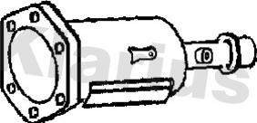 Klarius 390126 - Nosēdumu / Daļiņu filtrs, Izplūdes gāzu sistēma autodraugiem.lv