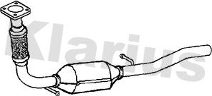 Klarius 390174 - Nosēdumu / Daļiņu filtrs, Izplūdes gāzu sistēma autodraugiem.lv