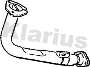 Klarius 301527 - Izplūdes caurule autodraugiem.lv
