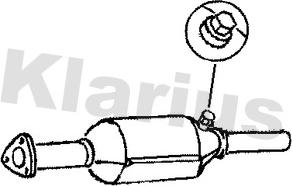 Klarius 370348 - Katalizators autodraugiem.lv