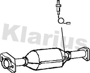 Klarius 311754 - Katalizators autodraugiem.lv
