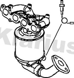 Klarius 321957 - Katalizators autodraugiem.lv
