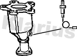 Klarius 322558 - Katalizators autodraugiem.lv