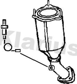 Klarius 322573 - Katalizators autodraugiem.lv