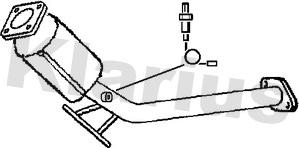 Klarius 322210 - Katalizators autodraugiem.lv