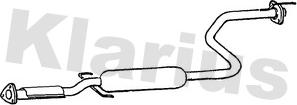 Klarius 260298 - Vidējais izpl. gāzu trokšņa slāpētājs autodraugiem.lv