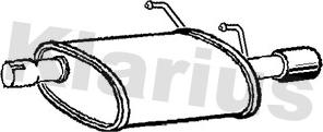 Klarius 211221 - Izplūdes gāzu trokšņa slāpētājs (pēdējais) autodraugiem.lv