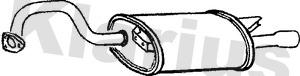 Klarius 230722 - Izplūdes gāzu trokšņa slāpētājs (pēdējais) autodraugiem.lv