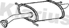 Klarius CL348W - Izplūdes gāzu trokšņa slāpētājs (pēdējais) autodraugiem.lv