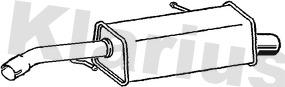 Klarius CN619G - Izplūdes gāzu trokšņa slāpētājs (pēdējais) autodraugiem.lv