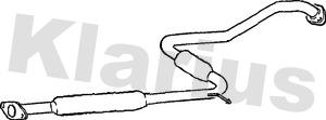 Klarius DN453Q - Vidējais izpl. gāzu trokšņa slāpētājs autodraugiem.lv
