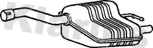 Klarius FE695L - Izplūdes gāzu trokšņa slāpētājs (pēdējais) autodraugiem.lv