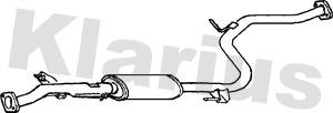 Klarius MA229K - Vidējais izpl. gāzu trokšņa slāpētājs autodraugiem.lv
