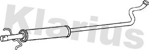 Klarius TY653C - Vidējais izpl. gāzu trokšņa slāpētājs autodraugiem.lv