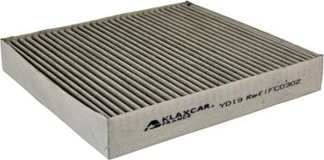 Klaxcar France FC030z - Filtrs, Salona telpas gaiss autodraugiem.lv