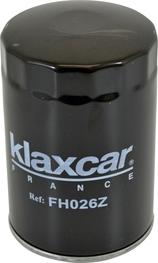 Klaxcar France FH026z - Eļļas filtrs autodraugiem.lv
