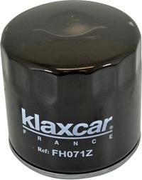 Klaxcar France FH071z - Eļļas filtrs autodraugiem.lv