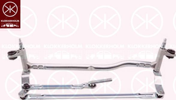 Klokkerholm 95453280 - Stiklu tīrītāja sviru un stiepņu sistēma autodraugiem.lv